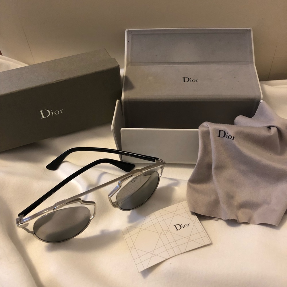 Dior So Real Silver Sunglasses 🔥